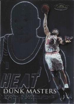 1999-00 Finest - Dunk Masters #DM9 Alonzo Mourning Front