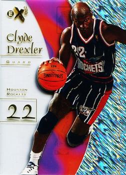 1997-98 E-X2001 #30 Clyde Drexler Front