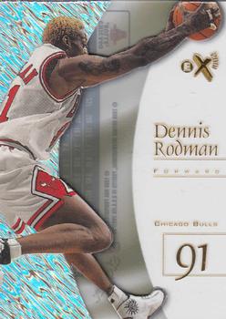 1997-98 E-X2001 #5 Dennis Rodman Front