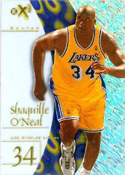 1997-98 E-X2001 #7 Shaquille O'Neal Front