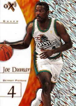1997-98 E-X2001 #51 Joe Dumars Front