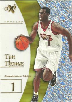1997-98 E-X2001 #77 Tim Thomas Front
