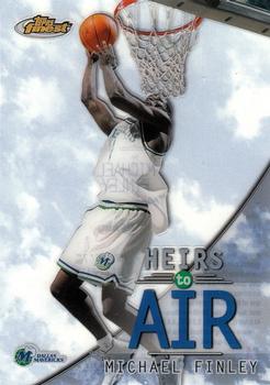 1999-00 Finest - Heirs to Air #HA1 Michael Finley Front