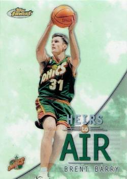 1999-00 Finest - Heirs to Air #HA2 Brent Barry Front