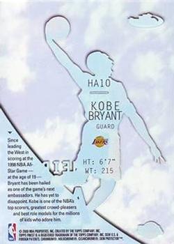 1999-00 Finest - Heirs to Air #HA10 Kobe Bryant Back