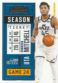 2020-21 Panini Contenders #22 Donovan Mitchell Front