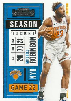 2020-21 Panini Contenders #23 Mitchell Robinson Front
