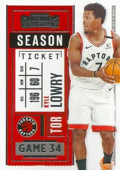 2020-21 Panini Contenders #55 Kyle Lowry Front