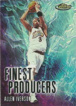1999-00 Finest - Finest Producers Refractors #FP4 Allen Iverson Front