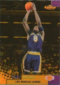 1999-00 Finest - Gold Refractors #64 Kobe Bryant Front