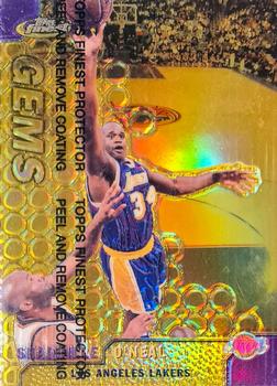 1999-00 Finest - Gold Refractors #106 Shaquille O'Neal Front