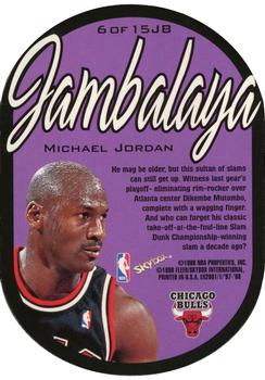 1997-98 E-X2001 - Jambalaya #6JB Michael Jordan Back