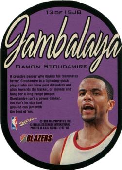 1997-98 E-X2001 - Jambalaya #13JB Damon Stoudamire Back