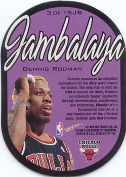 1997-98 E-X2001 - Jambalaya #3JB Dennis Rodman Back