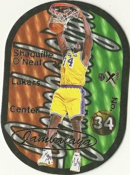 1997-98 E-X2001 - Jambalaya #7JB Shaquille O'Neal Front