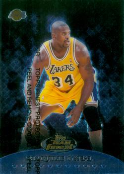 1999-00 Finest - Team Finest Blue #TF14 Shaquille O'Neal Front