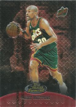 1999-00 Finest - Team Finest Red #TF15 Gary Payton Front