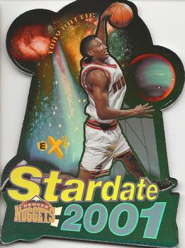 1997-98 E-X2001 - Star Date 2001 #2SD Tony Battie Front