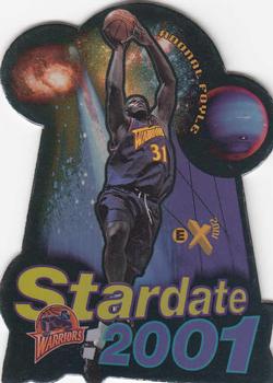 1997-98 E-X2001 - Star Date 2001 #6SD Adonal Foyle Front