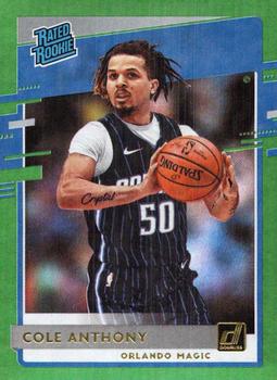 2020-21 Donruss - Green Flood #208 Cole Anthony Front