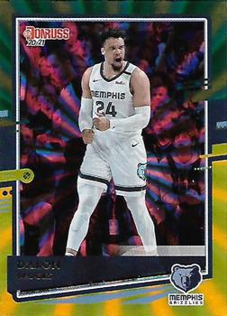 2020-21 Donruss - Holo Green and Yellow Laser #47 Dillon Brooks Front