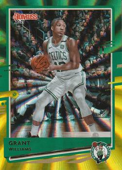 2020-21 Donruss - Holo Green and Yellow Laser #72 Grant Williams Front