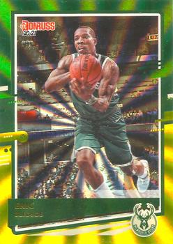 2020-21 Donruss - Holo Green and Yellow Laser #171 Eric Bledsoe Front