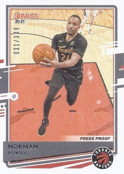 2020-21 Donruss - Press Proof Silver #46 Norman Powell Front