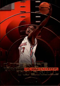 1999-00 Flair Showcase - License to Skill #10 LS Lamar Odom Front
