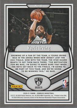 2020-21 Donruss - Complete Players #11 Kyrie Irving Back