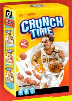 2020-21 Donruss - Crunch Time #3 Trae Young Front