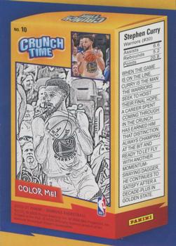 2020-21 Donruss - Crunch Time #10 Stephen Curry Back