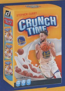 2020-21 Donruss - Crunch Time #10 Stephen Curry Front