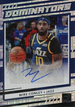 2020-21 Donruss - Dominator Signatures #DS-MCL Mike Conley Front