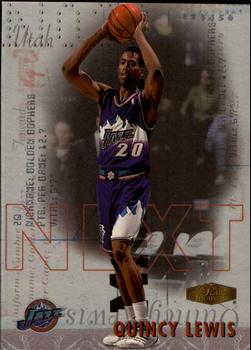1999-00 Flair Showcase - Next #10N Quincy Lewis Front