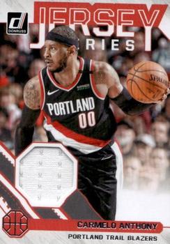 2020-21 Donruss - Jersey Series #JS-CAN Carmelo Anthony Front