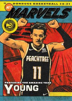 2020-21 Donruss - Net Marvels #1 Trae Young Front