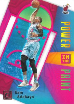 2020-21 Donruss - Power in the Paint #3 Bam Adebayo Front