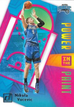 2020-21 Donruss - Power in the Paint #4 Nikola Vucevic Front