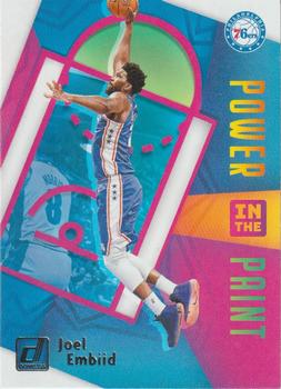 2020-21 Donruss - Power in the Paint #5 Joel Embiid Front