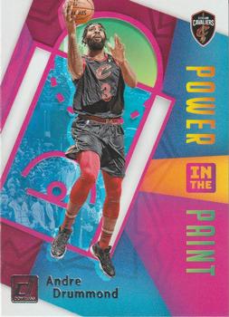 2020-21 Donruss - Power in the Paint #7 Andre Drummond Front