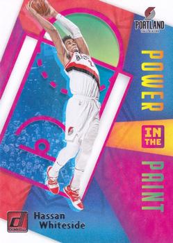 2020-21 Donruss - Power in the Paint #10 Hassan Whiteside Front