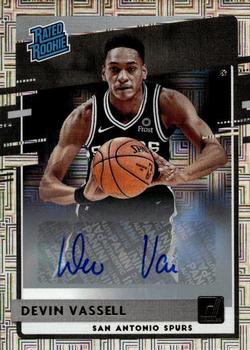 2020-21 Donruss - Rated Rookies Signatures Choice #206 Devin Vassell Front