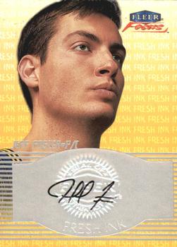 1999-00 Fleer Focus - Fresh Ink #NNO Jeff Foster Front