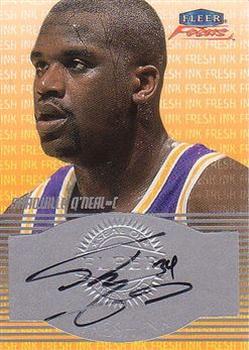 1999-00 Fleer Focus - Fresh Ink #NNO Shaquille O'Neal Front