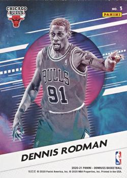 2020-21 Donruss - Retro Series #3 Dennis Rodman Back