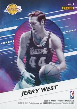 2020-21 Donruss - Retro Series #9 Jerry West Back