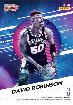 2020-21 Donruss - Retro Series #29 David Robinson Back