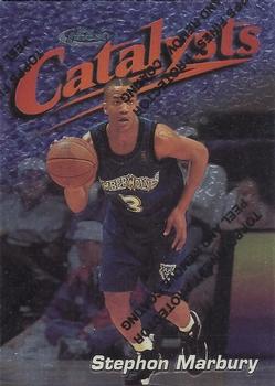 1997-98 Finest #121 Stephon Marbury Front