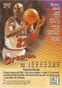 1997-98 Finest #287 Michael Jordan Back